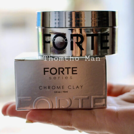 Sáp vuốt tóc Forte Series Chrome Clay – Giữ nếp mạnh, hoàn thiện mờ tự nhiên